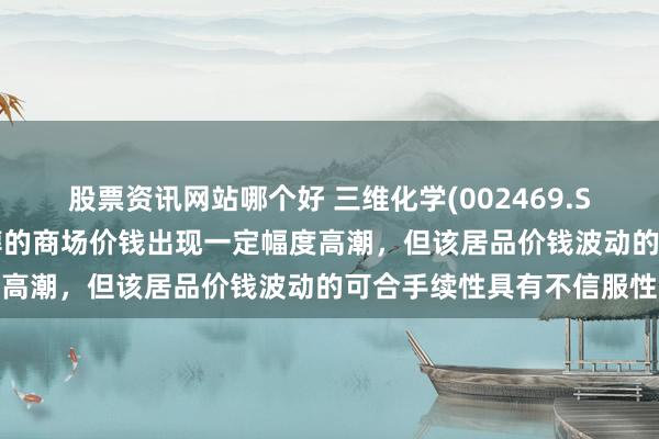 股票资讯网站哪个好 三维化学(002469.SZ)：化工居品之一正丙醇的商场价钱出现一定幅度高潮，但该居品价钱波动的可合手续性具有不信服性