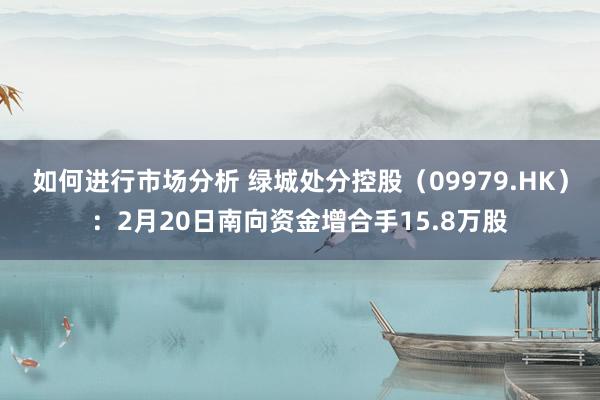 如何进行市场分析 绿城处分控股（09979.HK）：2月20日南向资金增合手15.8万股