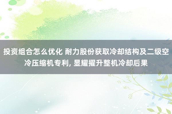 投资组合怎么优化 耐力股份获取冷却结构及二级空冷压缩机专利, 显耀擢升整机冷却后果