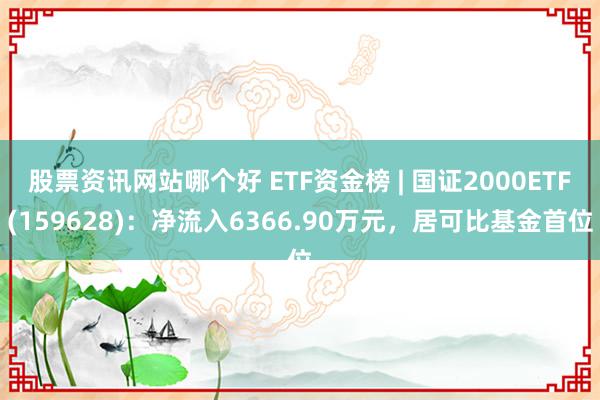 股票资讯网站哪个好 ETF资金榜 | 国证2000ETF(159628)：净流入6366.90万元，居可比基金首位